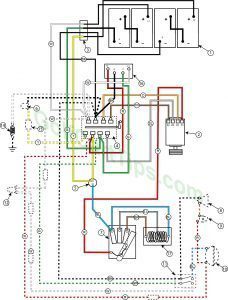 Troubleshooting Cushman Golfster Wiring Diagrams 1954-58