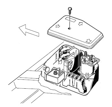 Electrical Component Box (Under Driver Side Seat)