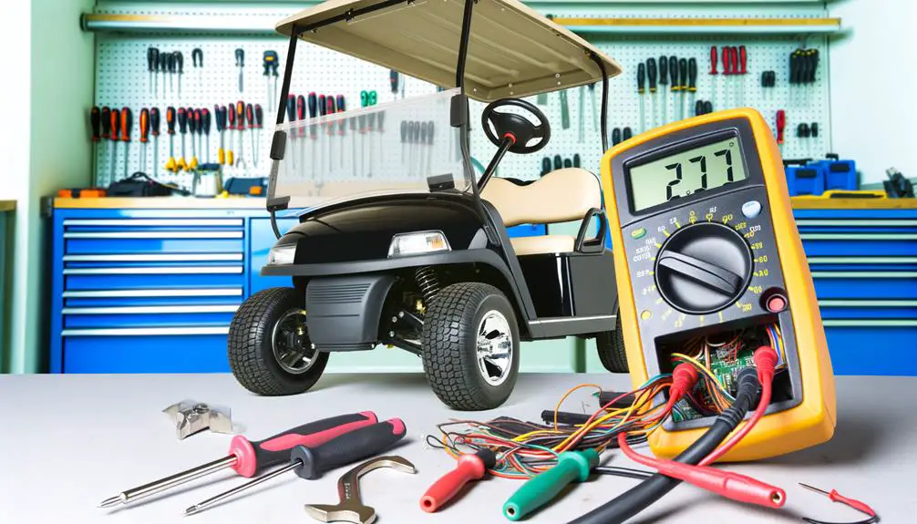 troubleshooting club car golf cart wiring