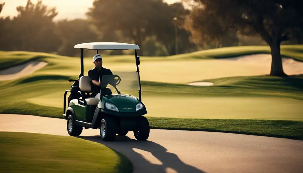 golf cart etiquette mastery